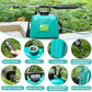 Battery Powered Garden Sprayer 1.3 Gallon, 3-Level Adjustable Electric Backpack Sprayer, Weed Yard Lawn Sprayer with 3 Mist Nozzles & Retractable Wand