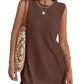 Summer Sleeveless Sweater Lounge Sets