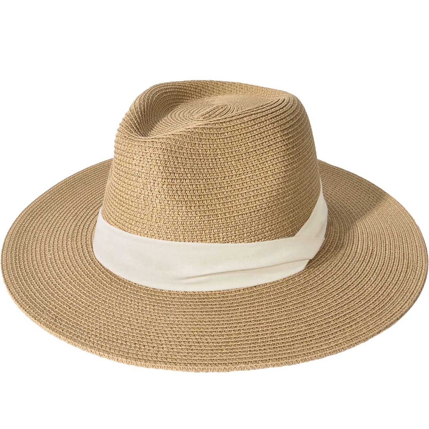 Wide Brim Straw Panama Hat