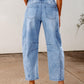 Barrel Jeans Relax Fit Stretch