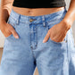 Barrel Jeans Relax Fit Stretch
