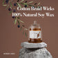 Glass Cloche Natural Soy Aromatherapy Candle