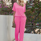 Pajama Sets for Women 2 Piece Lounge Set Short Sleeve Tops and Long Pants Soft Comfy Pjs Sleepwear Outfits S-XXL