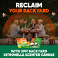 OFF! Backyard Citronella Scented Candle