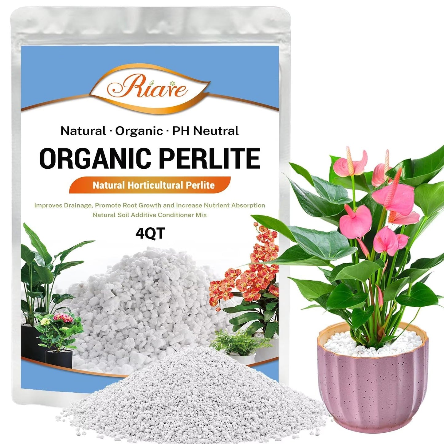 Organic Perlite | Horticultural Natural Chunky