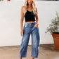 Barrel Jeans Relax Fit Stretch