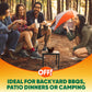 OFF! Backyard Citronella Scented Candle