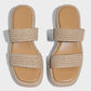 Raffia Platform Sandals