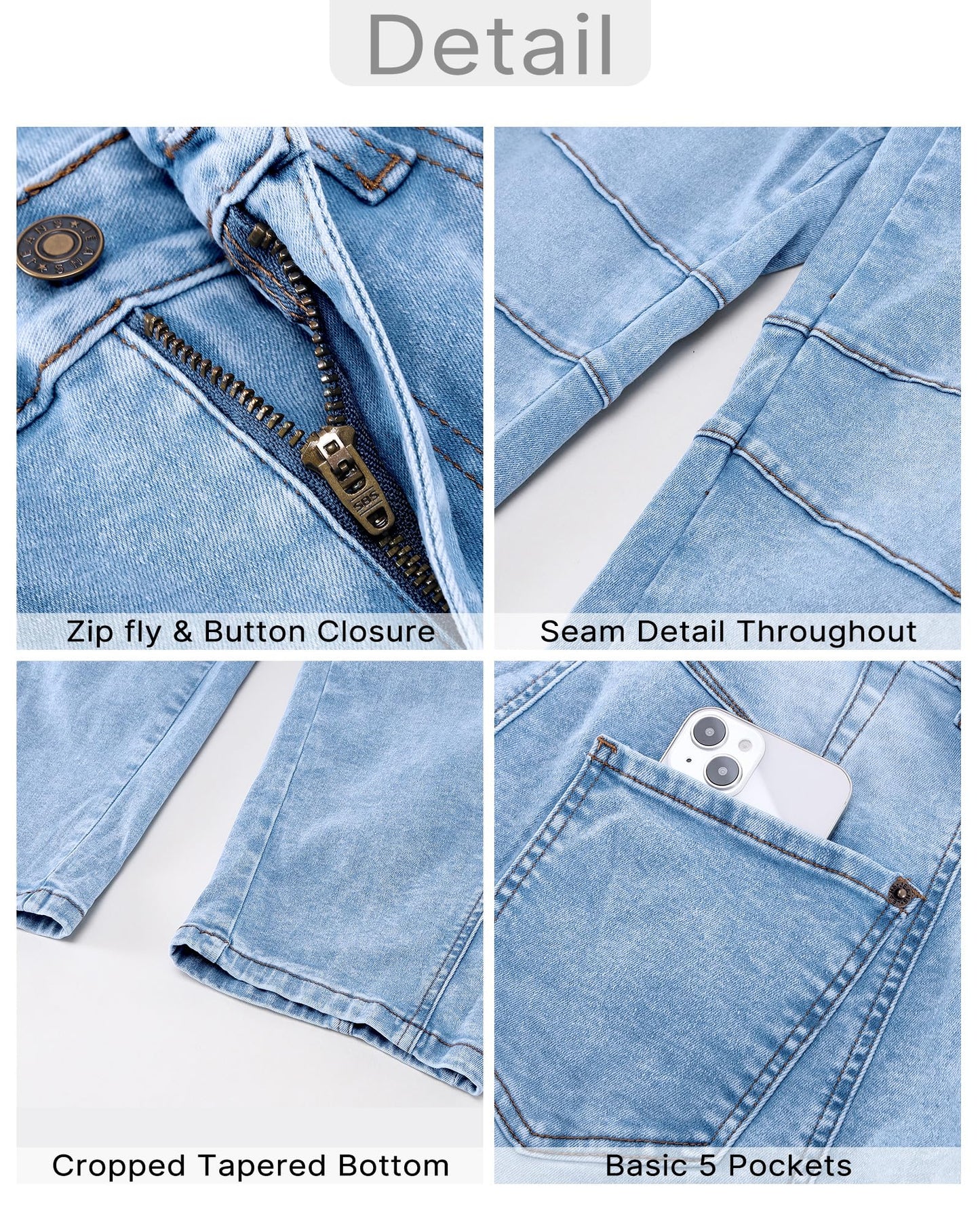 Barrel Jeans Relax Fit Stretch