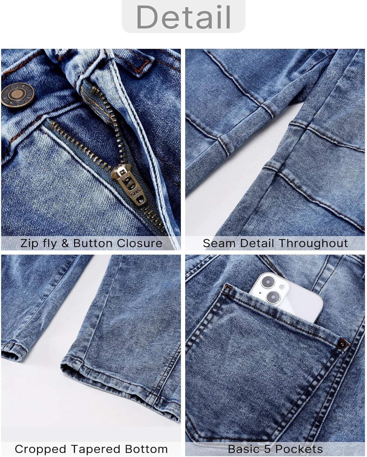 Barrel Jeans Relax Fit Stretch