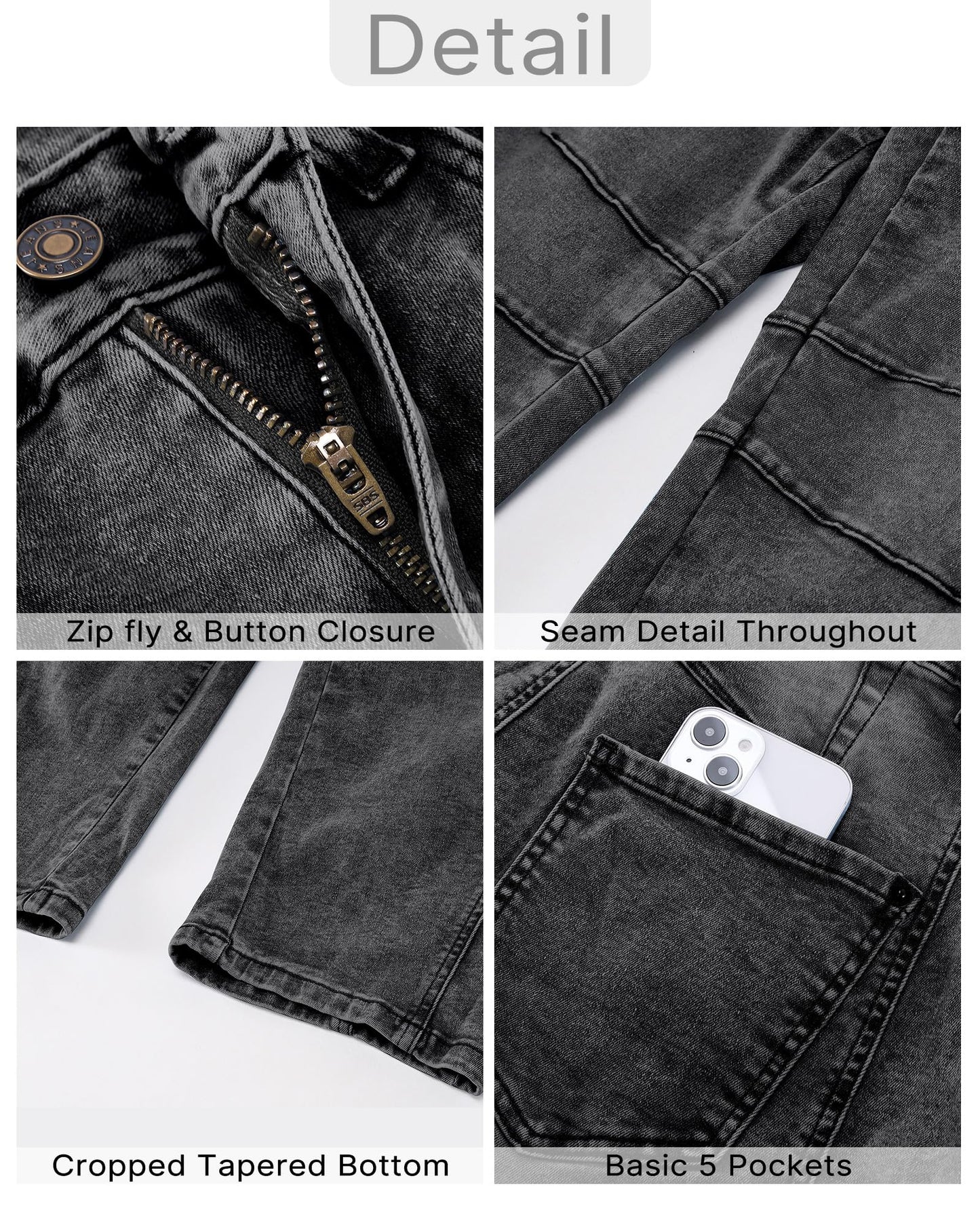 Barrel Jeans Relax Fit Stretch