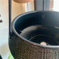 Black Hanging Planter