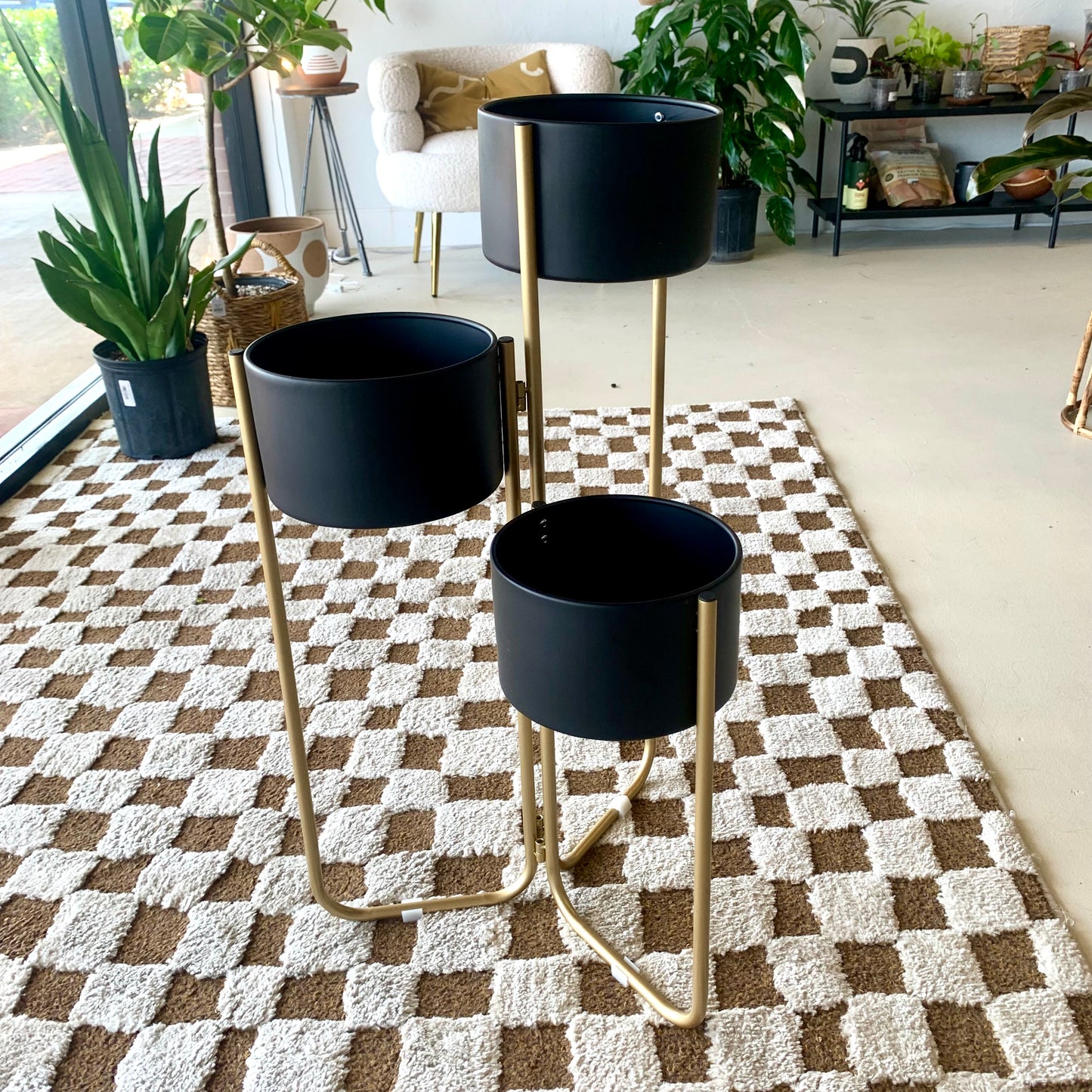 Modern 3 Tiered Plant Stand