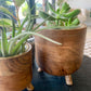 Small Wood Pot