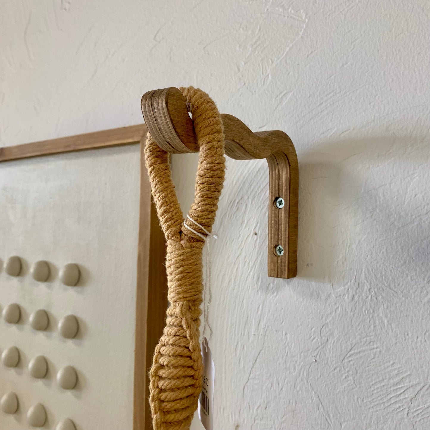 Wavy Wood Wall Hook