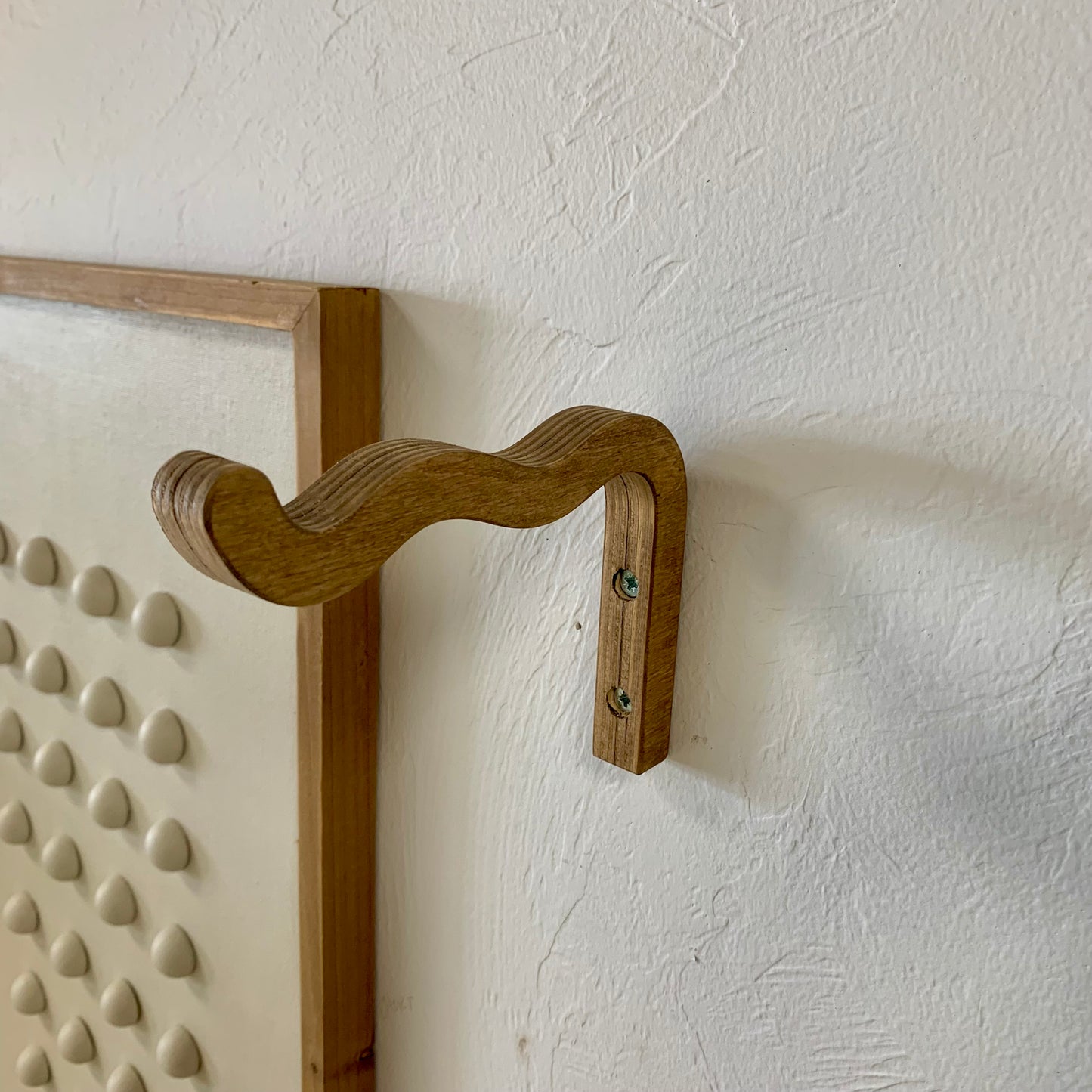 Wavy Wood Wall Hook