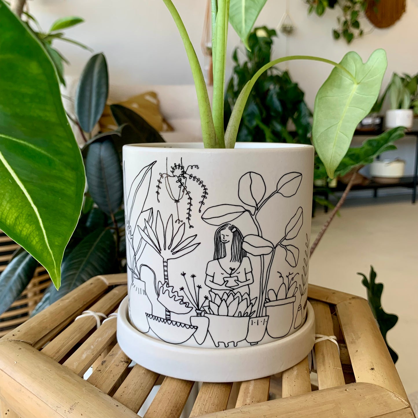 Plant Lady Pot