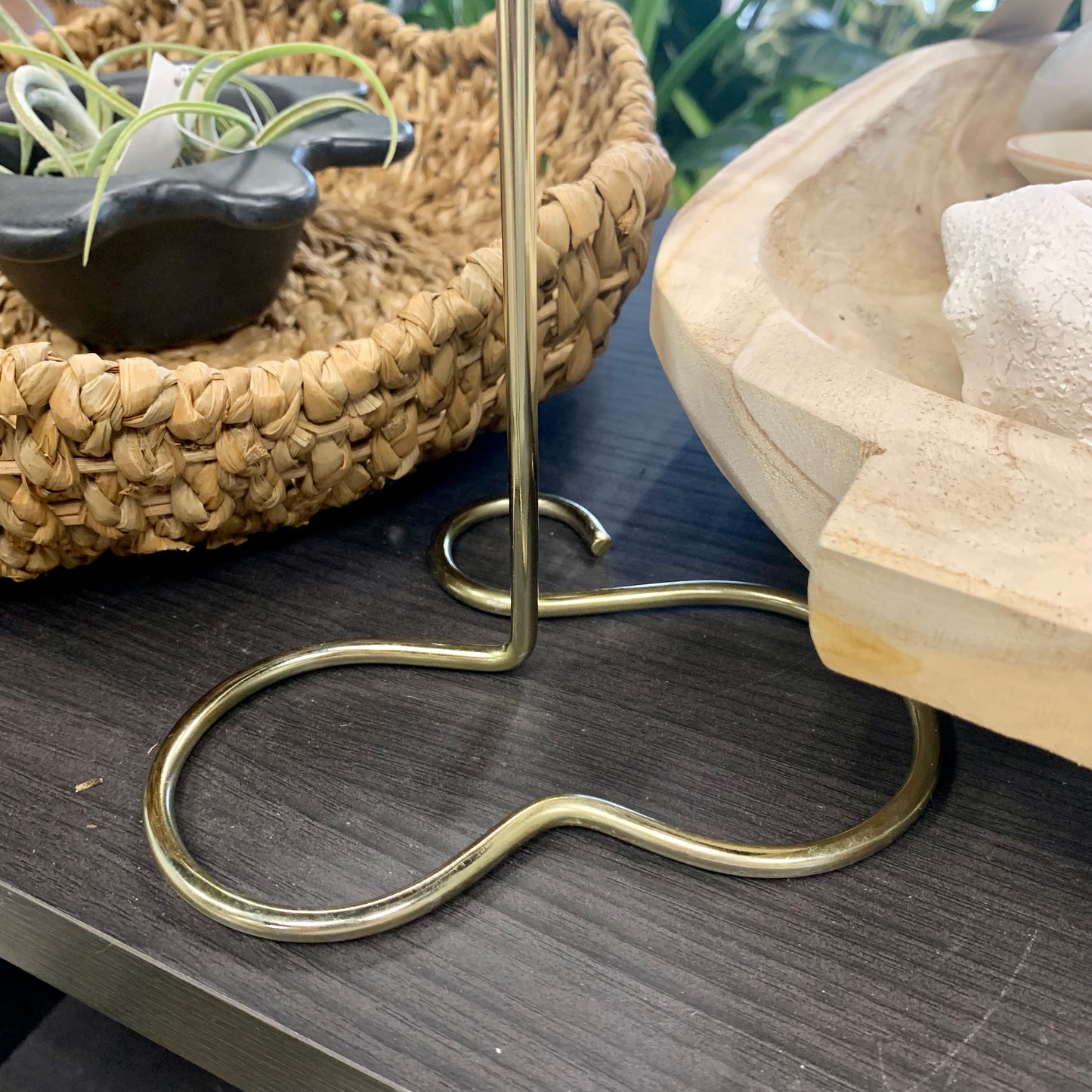 Modern Gold Candle Holder