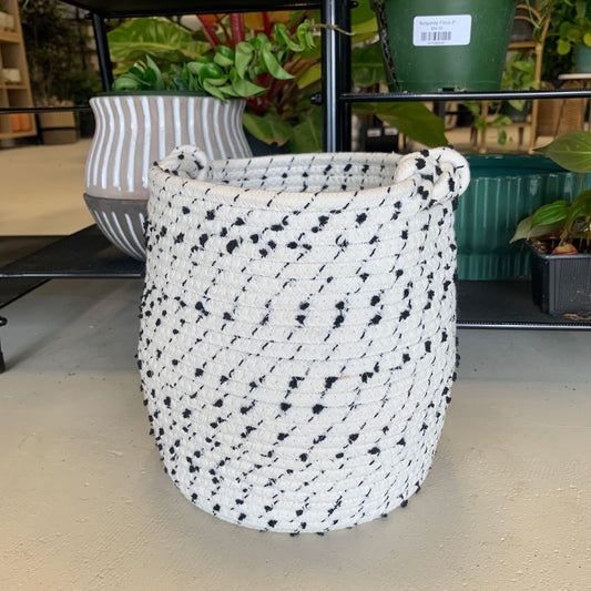 Woven Speckled Basket