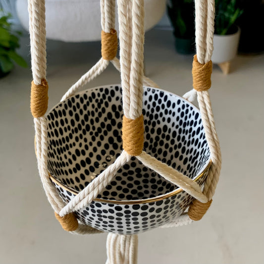 Modern Macrame Plant Hanger