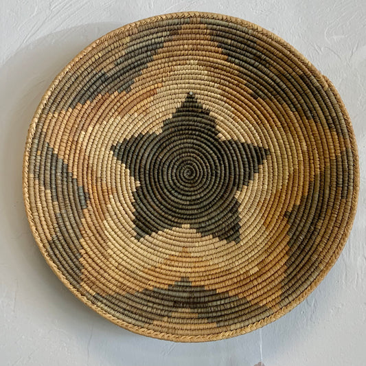 Handwoven Basket Wall Art