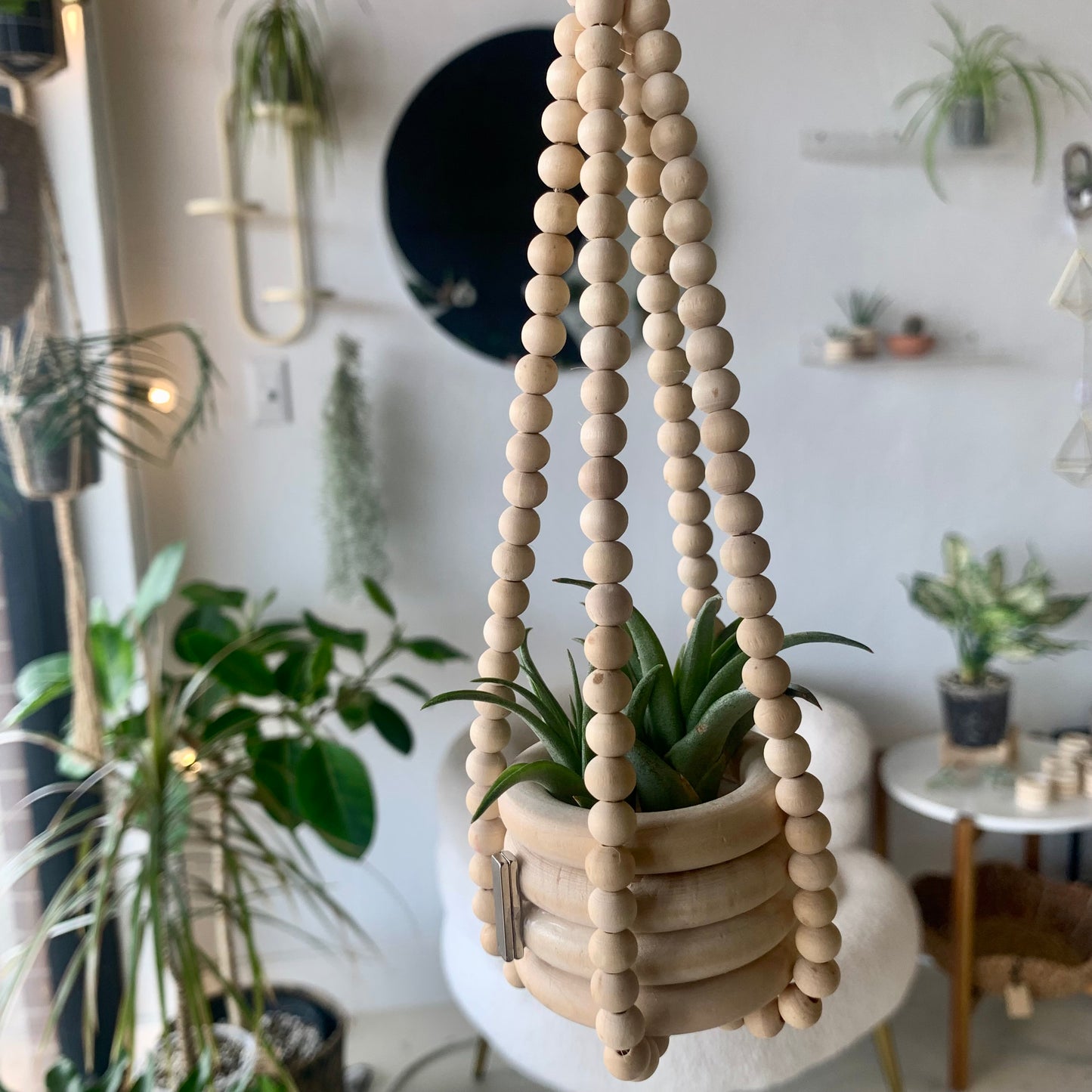 Mini Wood Plant Hanger