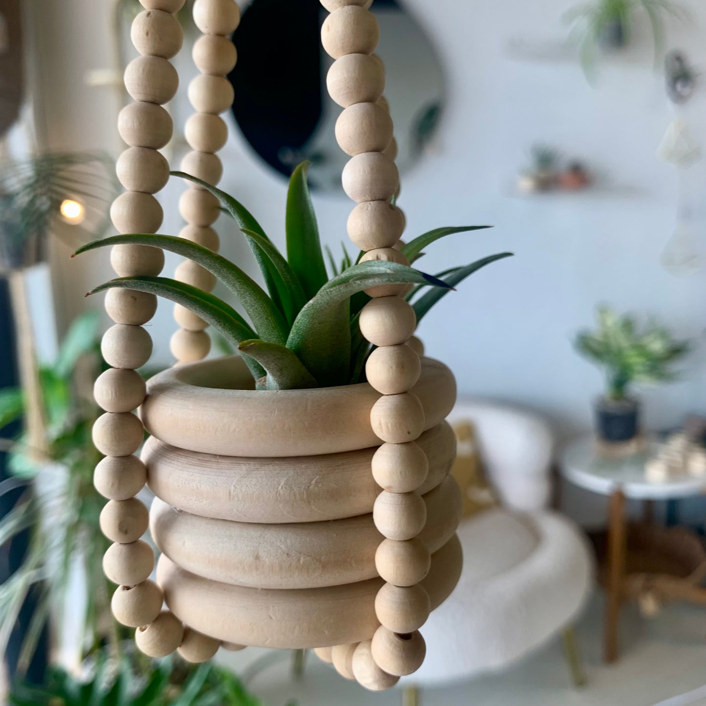 Mini Wood Plant Hanger