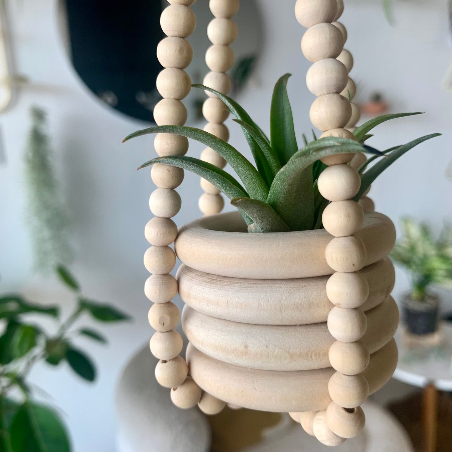 Mini Wood Plant Hanger