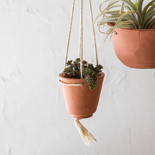 Small Hanging Terracotta Planter