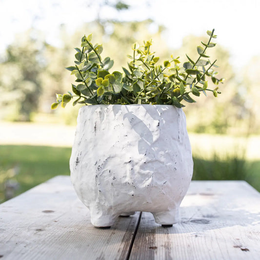 Ambrosine Distressed Planter