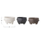 Paper Mache Footed Bowl